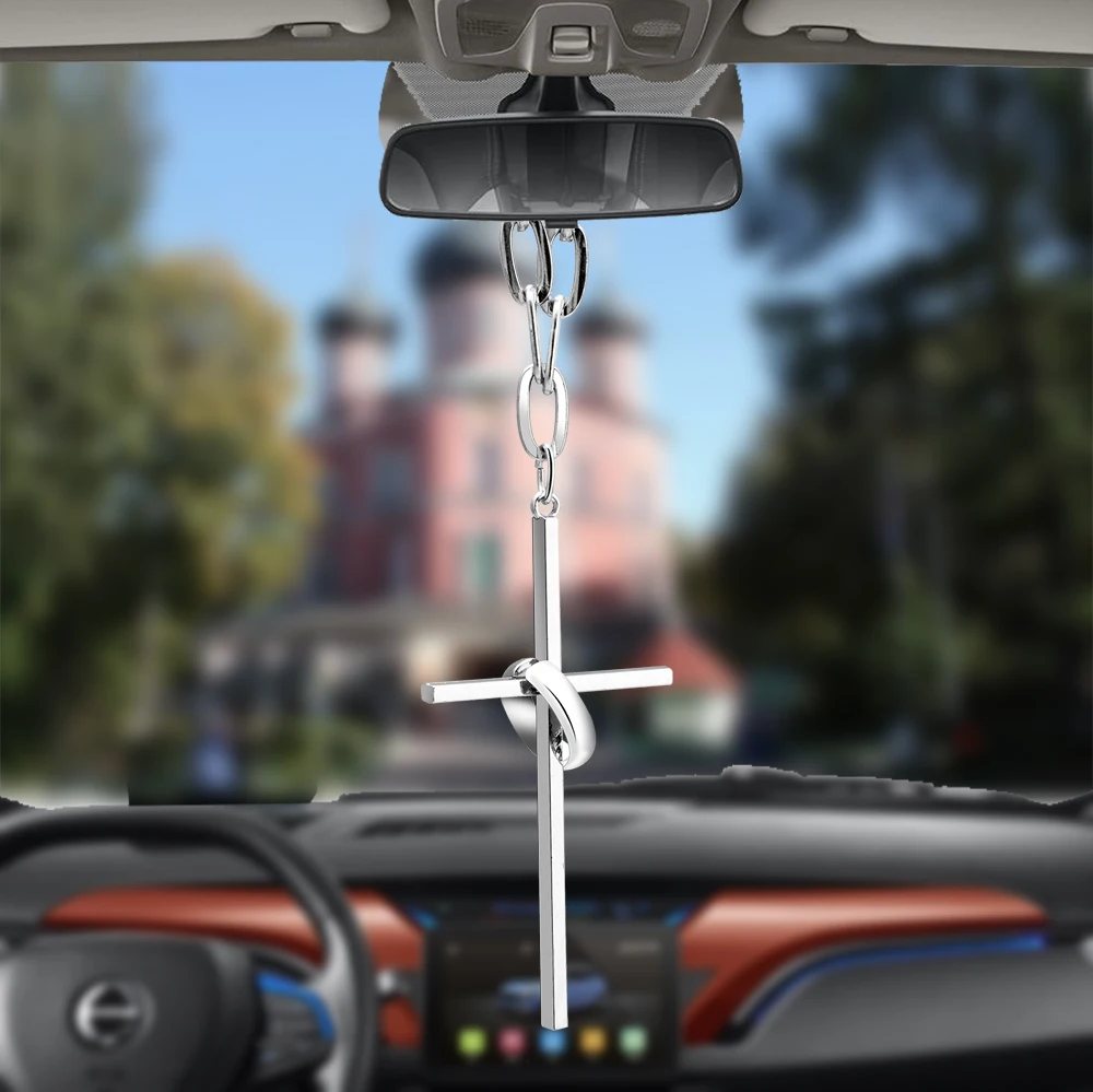 Подвеска для автомобиля кольцо с орнаментом украшение зеркала заднего вида