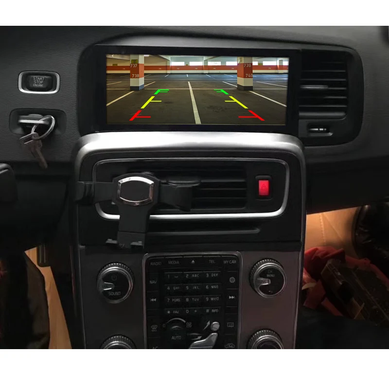 8," ips 2GB Ram 32G Rom Android 7,1 8,8 дюймов Автомобильный DVD gps для Volvo XC60 2009- Vedio PC монитор стерео аудио gps навигация