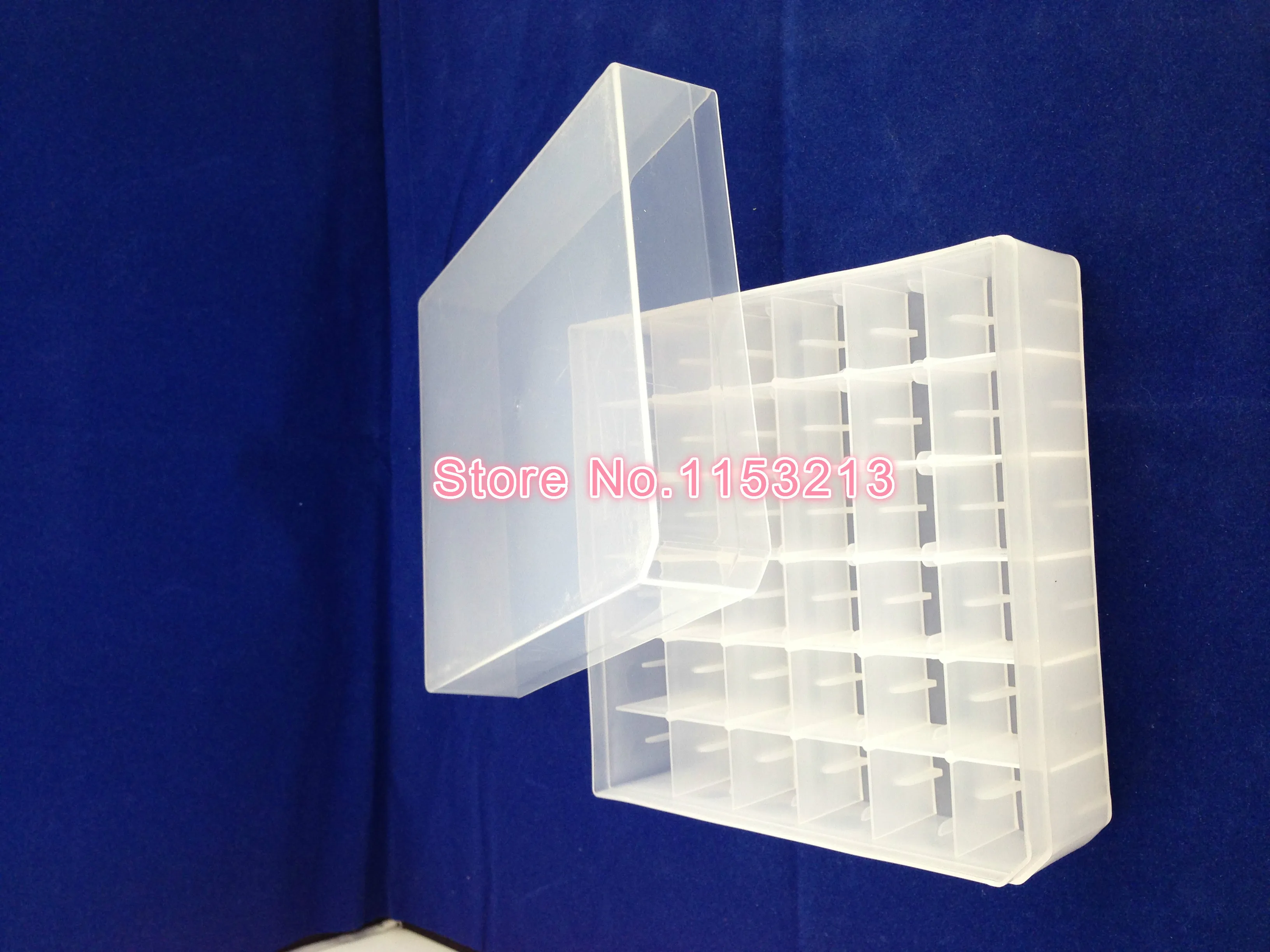 5 ml freeze box 36 grid Plastic frozen tube holes plastic with buckle &amp cover suitable for 5ml Cryopreservation | Канцтовары для