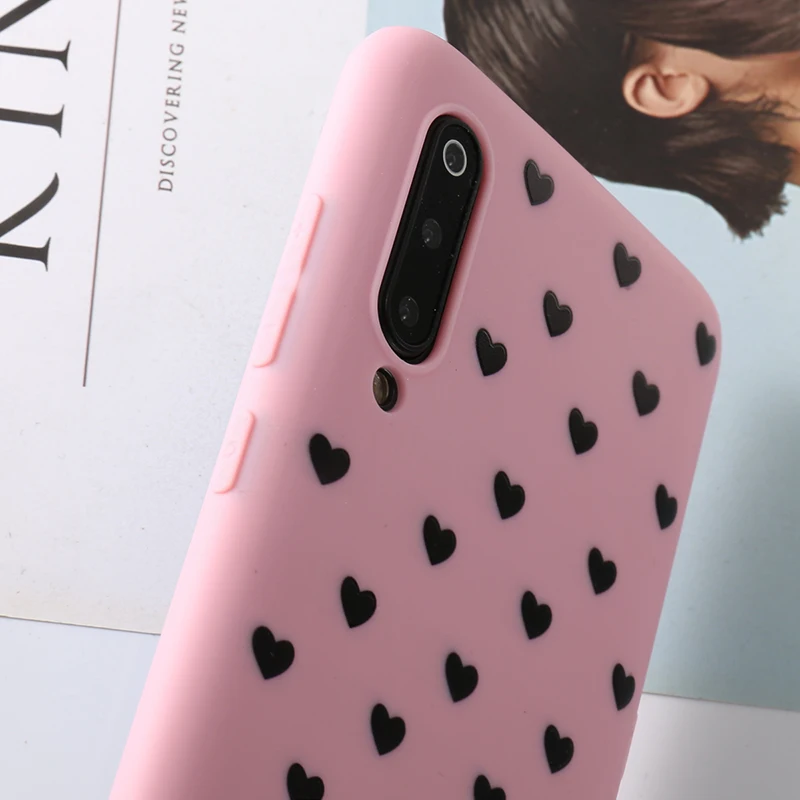 Чехол для пары с сердечками VIVO V3 Max V5 V5S V7 Plus V9 V11 V15 Pro V11i Y53 Y55 Y71 Y79 Y83 Y91 Y93 Y95 Y97 Y91C