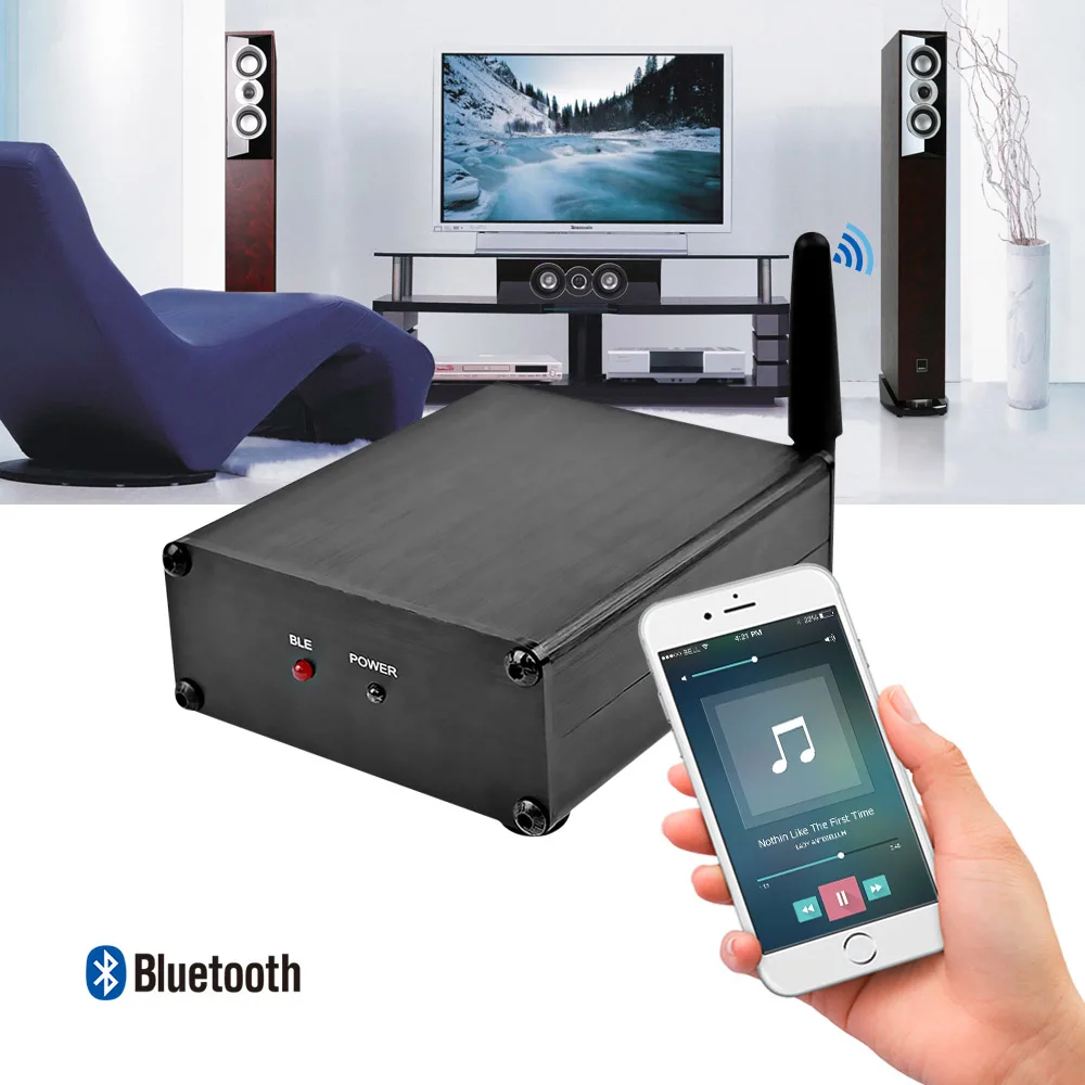 AIYIMA CSR8675 Bluetooth 5 0 приемник доска Цифровой аудиодекодер ЦАП автомобиля без потерь