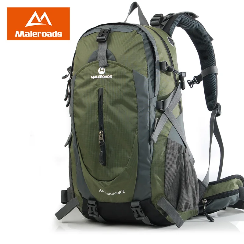Army Green Amazing Maleroads 40L 50L рюкзак для путешествий для мужчин и женщин походный рюкзак Водонепроницаемый рюкзак для альпинизма походный рюкзак - Цвет: Army Green