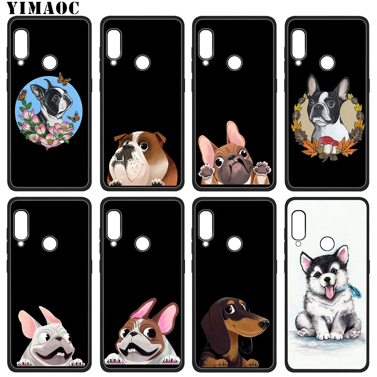Мягкий силиконовый чехол YIMAOC для Huawei P20 Pro P10 P9 P8 Lite Mini 2017 P Smart Z 2019|Бамперы| |