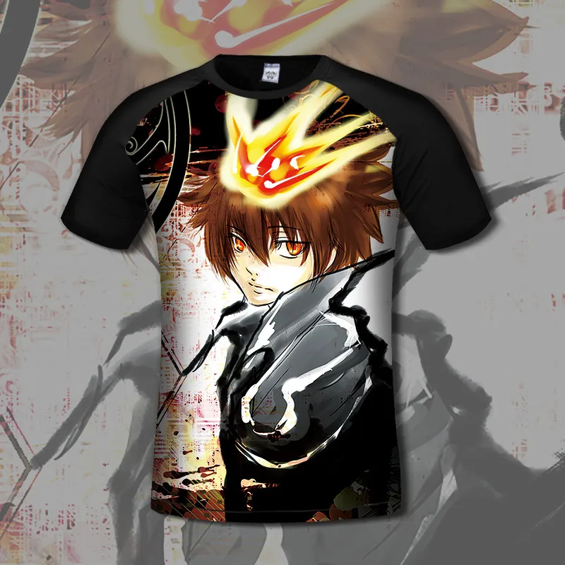 [XHTWCY] Высокое качество японского аниме kateкё Hitman Reborn футболка Косплей Sawada Tsunayoshi с