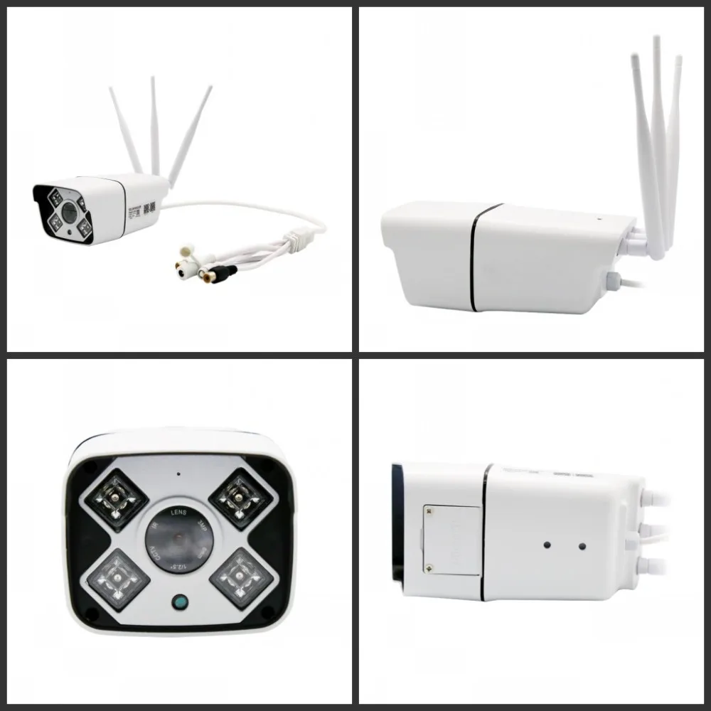 4G sim карта Беспроводная ip камера Z6U HD 1080P наружная Водонепроницаемая Wifi с ИК ночным
