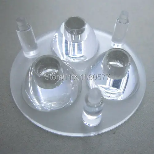 СВЕТОДИОДНЫЕ чашки для объектива 30 градусов 3 Вт 28 шт. упак. аксессуары