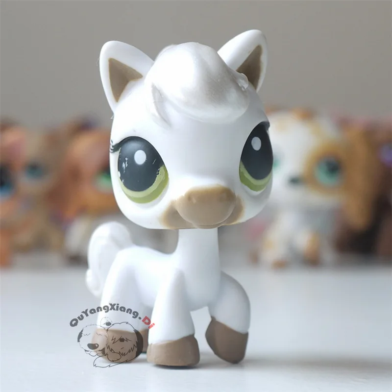Фото CW Pet Shop животное милый бык лошадь тигр леопард лев свинья олень овца корова слон медведь кукла экшн-фигурка аниме игрушки для детей №1