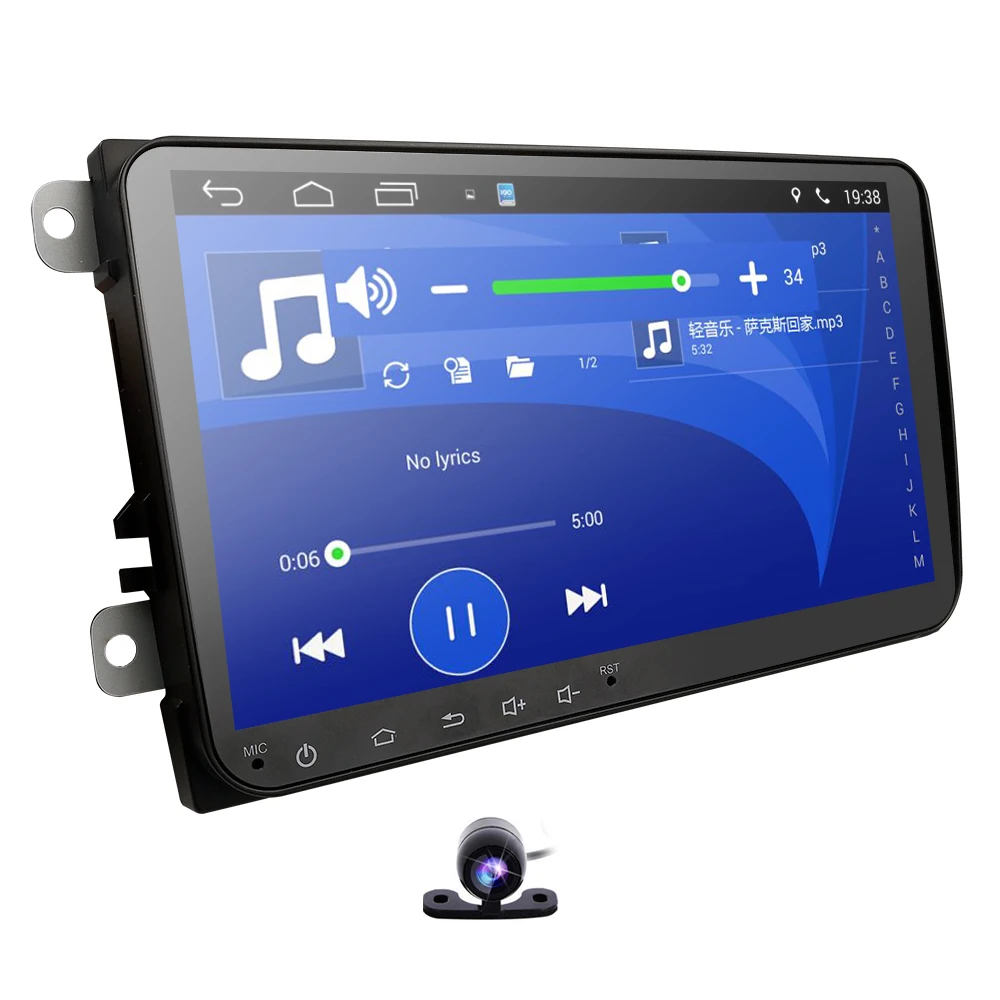 Android 9,0 2Din автомобильный мультимедийный плеер для Volkswagen/Golf/Polo/Tiguan/Passat/b7/b6/SEAT/leon/Skoda/Octavia радио gps