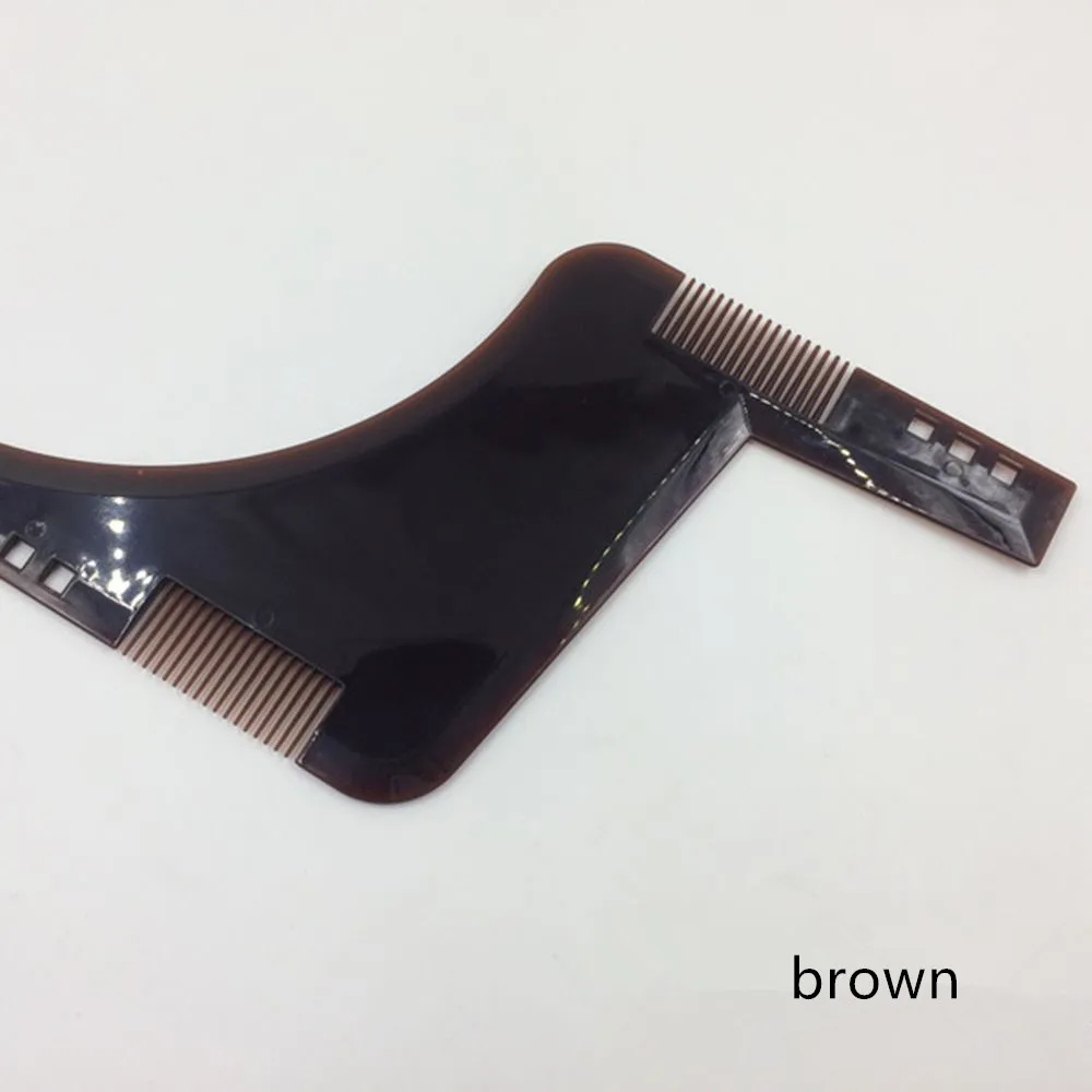 Трафарет для придания формы бороде 1 шт. универсальный инструмент из АБС-пластика