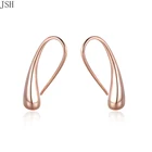 Оптовая продажа, женские свадебные серьги золотого цвета, ювелирные изделия, Симпатичные капли, подарок для девушки, милый модный Рождественский подарок, милая леди E004