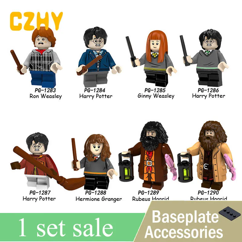 PG8161 Распродажа, серия Harry Potters Luna Longbottom Trelawney Flitwick Mad-eye Dobby Cho Chang, строительные блоки, Подарочные игрушки WM6041 - Цвет: PG8161