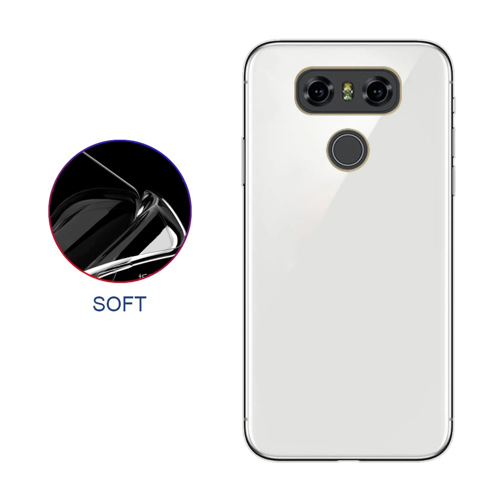 Для LG g6 мобильный телефон shell Противоскользящий защитный чехол Прозрачная мягкая