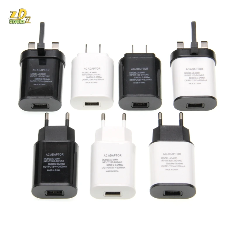 

Зарядное устройство USB, 100 шт., 5 В, 2 А