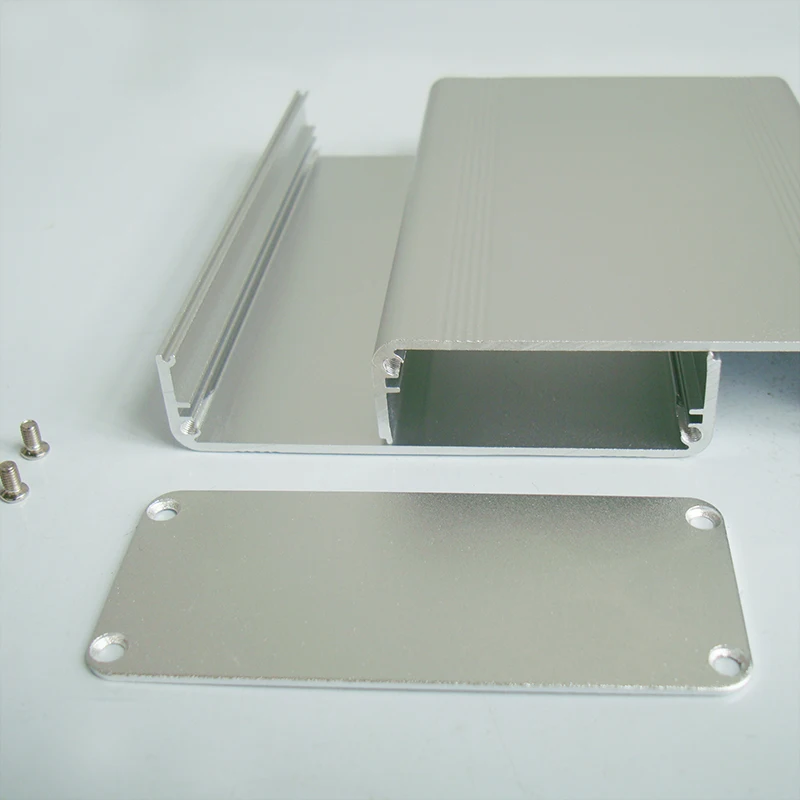 Алюминиевый корпус PCB приборная коробка DIY электронный проект чехол 88 мм * 38 120