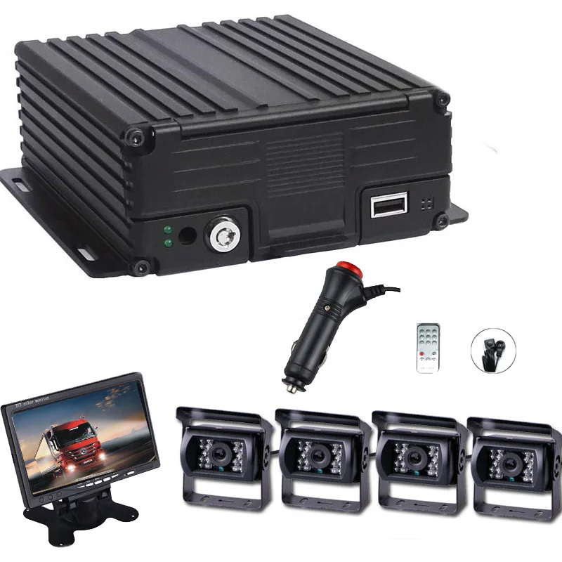 1 компл. Грузовик Автобус DVR тире видеорегистратор 360 градусов видео регистраторы