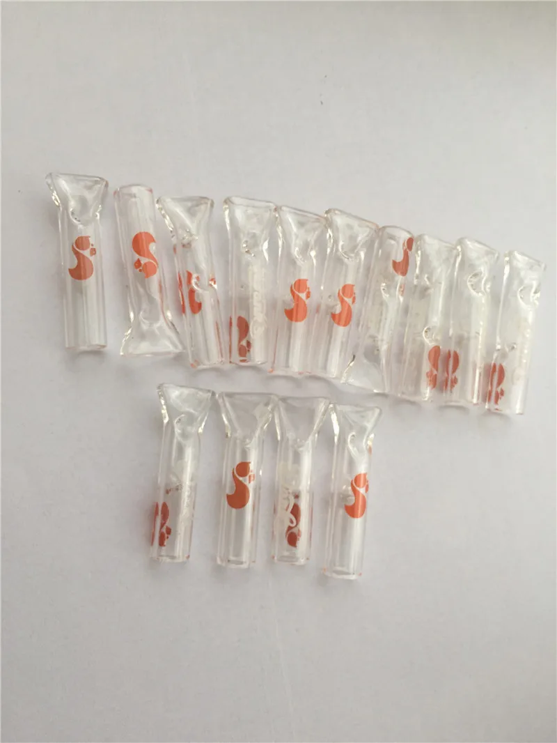 Многоразовые наконечники для мундштук курения стеклянные рта с логотипом