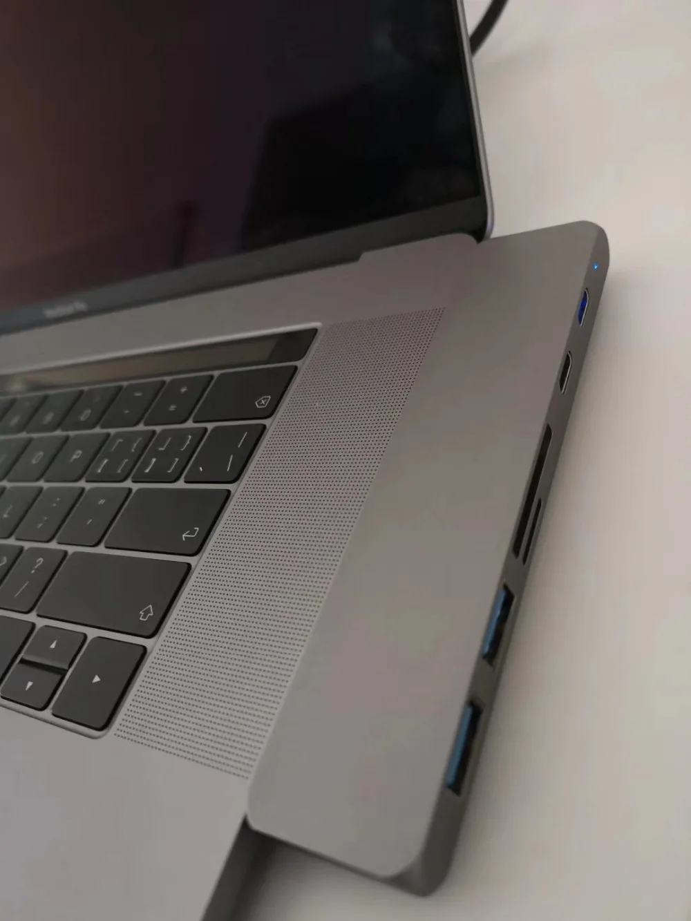 7 в 1 мульти Type C концентратор к HDMI Thunderbolt 3 USB 0 TF SD адаптер для MacBook Pro Двойной Тип usb