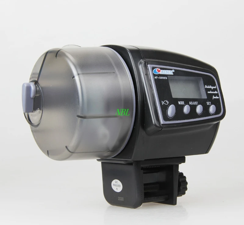 Автоматический аквариумная кормушка для рыб 2 в 1 ЖК-дисплей автоматический