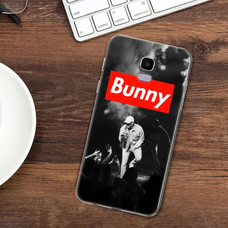 Лидер продаж мягкий силиконовый чехол для телефона Cardi B Bad Bunny Samsung Galaxy J8 J6 J4 2018 J2 Core