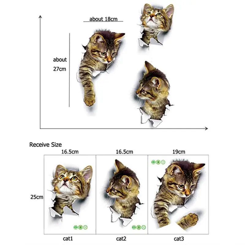 3d наклейки для туалета с изображением животных из мультфильмов на сиденье