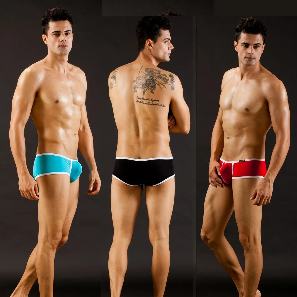 

Men's underwear factory WJ network will be sexy men's underwear briefs modal thin 3002SJ 3002pj