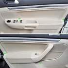 Только RHD Автомобильная микрофибра кожаная дверная ручка подлокотник панель Крышка для VW Jetta MK5 Golf 5 2005 2006 2007 2008 2009 2010