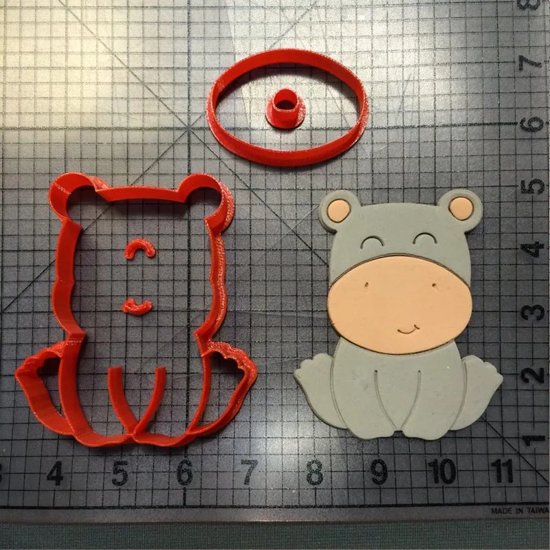 Детский Снеговик набор резаков для печенья на заказ 3D Печатный резак торта