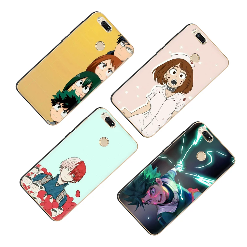 Чехол для телефона My hero Академия Hrad Xiaomi 5 5S 5X 6 6X 8 9 SE A1 A2 Lite Mix 2S Max 3 F1 9T A3 Pro CC9e |
