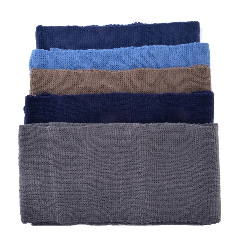 K Брендовая детская зимняя шапка шарф комплект для мальчиков имитация меха