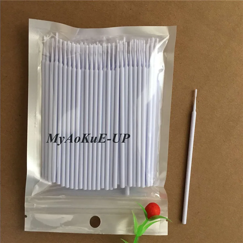 Одноразовые кисти для макияжа Микро Кисти инструменты наращивания ресниц 300