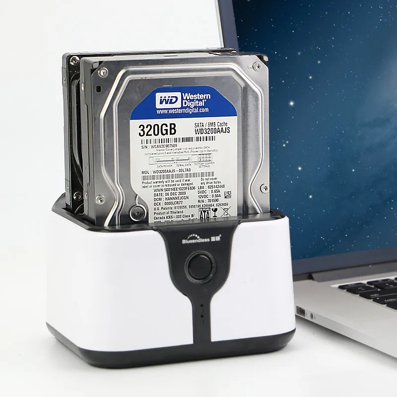 Hdd клон станция 2 Bay SATA ssd коробка hd 3,5 ''2,5 дюйма корпус для жесткого диска 4 ТБ в катушке usb 3,0 костюм для жесткий диск ssd станция blueendless