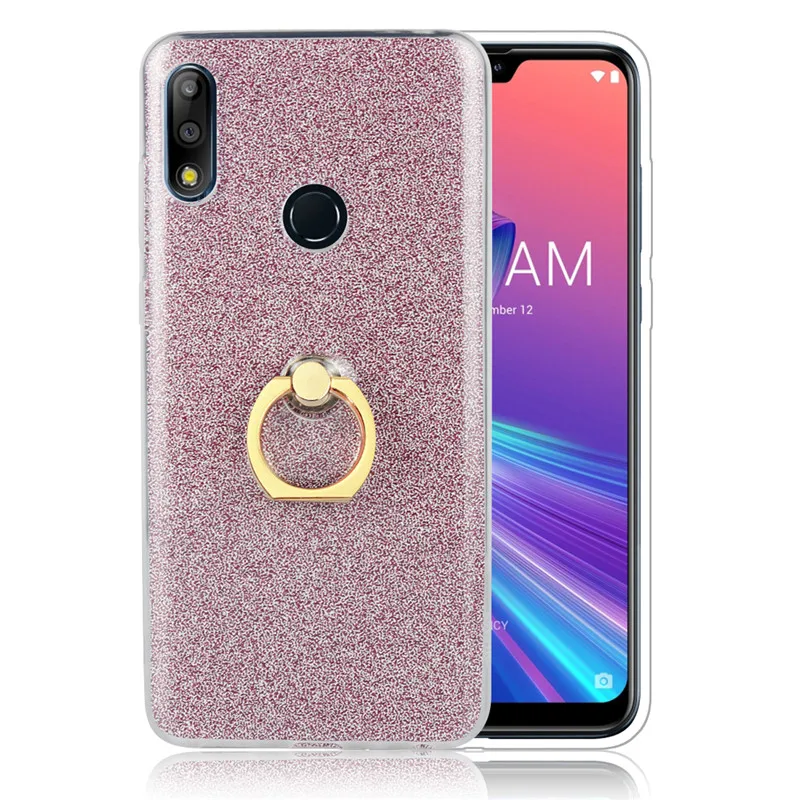 Блестящий сверкающий Мягкий силиконовый чехол из ТПУ для Asus Zenfone Max Pro M2 ZB631KL