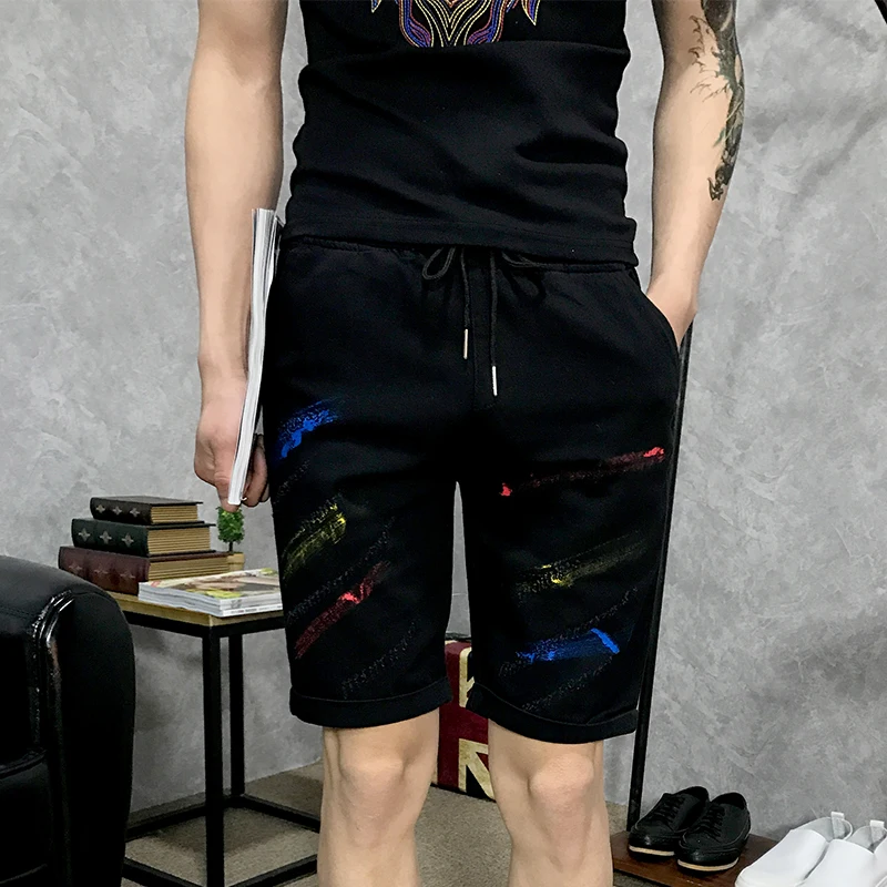 Новая мода горячая Распродажа бренд 2017 летние мужские повседневные хлопковые