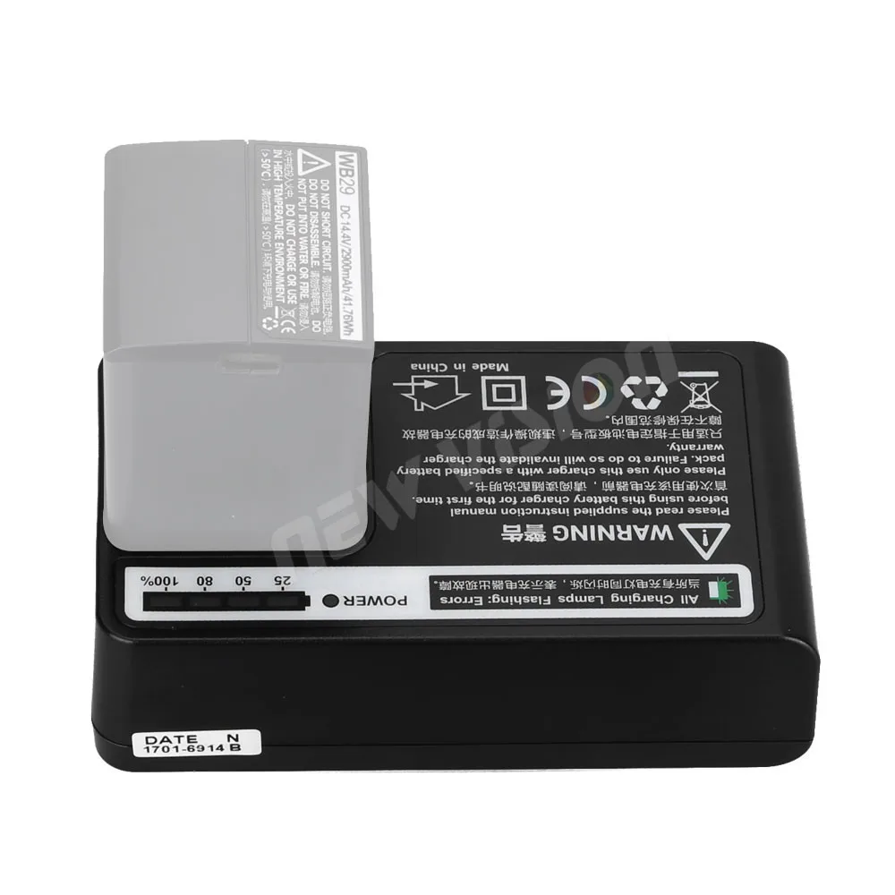 

Godox C29 Battery Charger for AD200 Flash WB29 Battery w