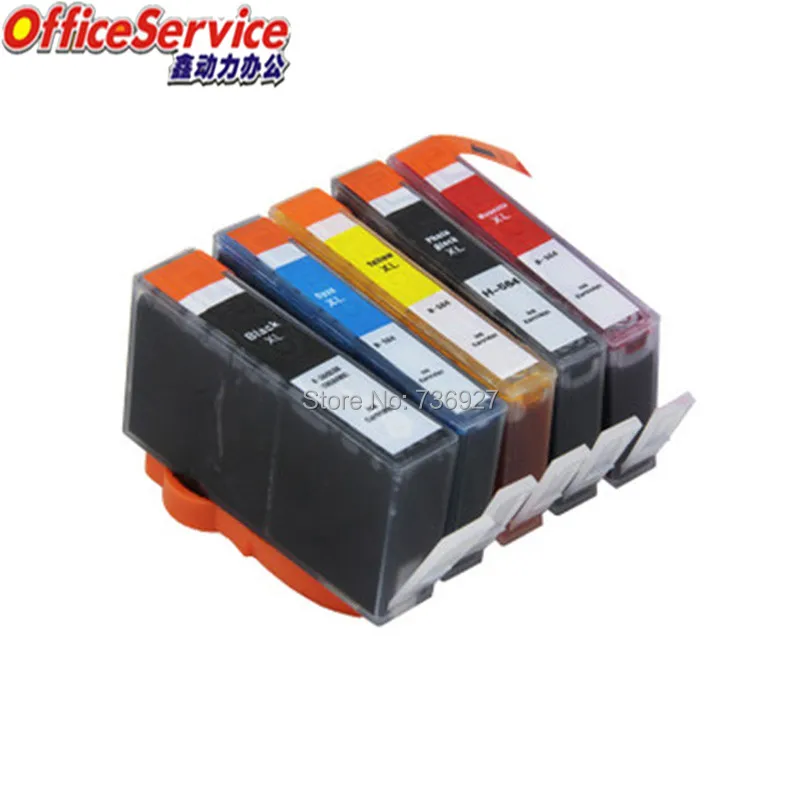 Совместимый картридж с чернилами для принтера HP564 HP564xl 6510 6512 6515 6520 7510 7515 B109a B110 C309n