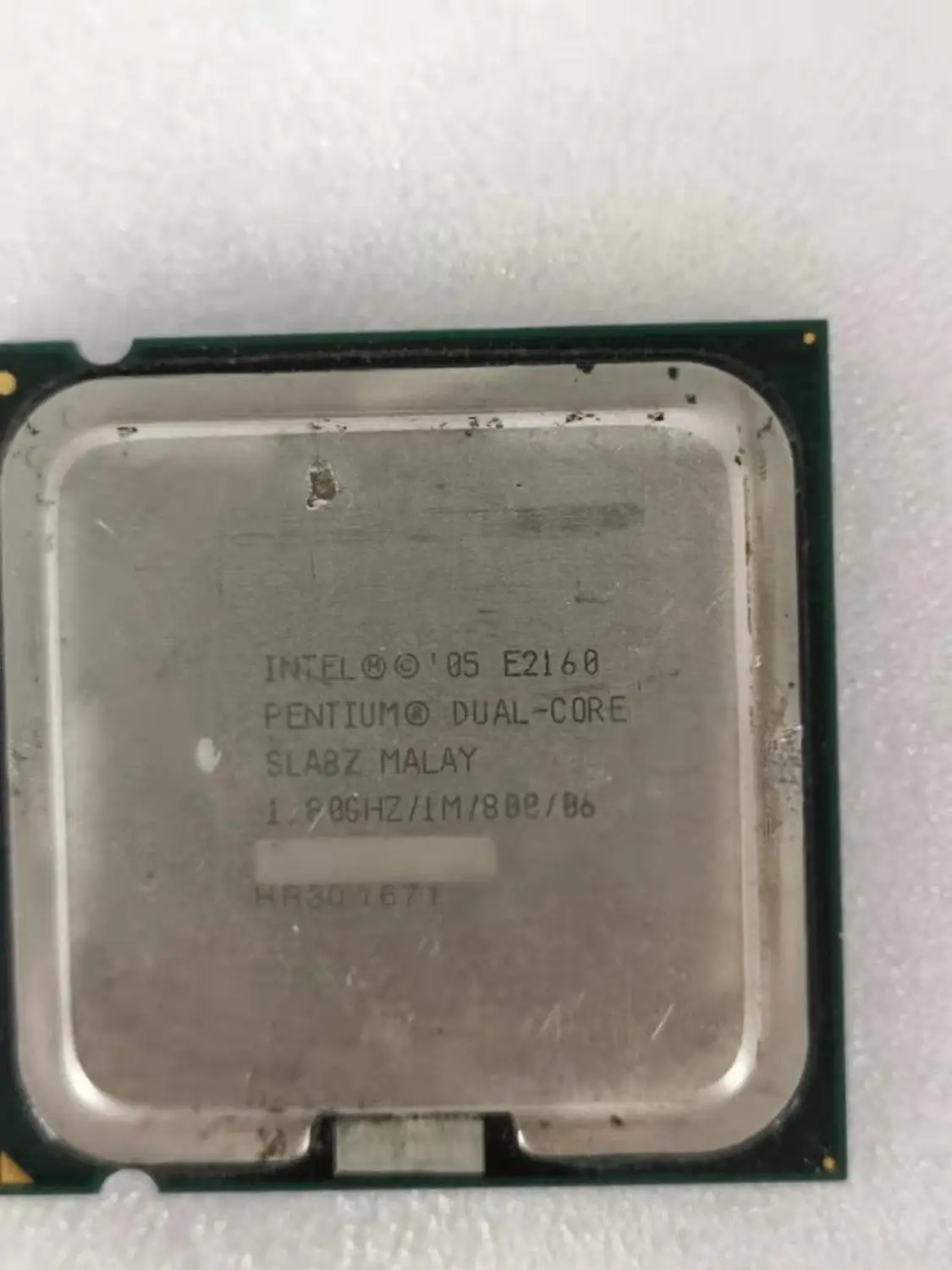 Intel Core 2 Duo E2160 настольный процессор двухъядерный 1 8 ГГц Мб кэш FSB 800 МГц LGA 775 E 2160