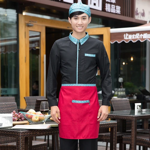 Униформа для отеля осенне зимняя женская униформа рубашка с длинным рукавом и