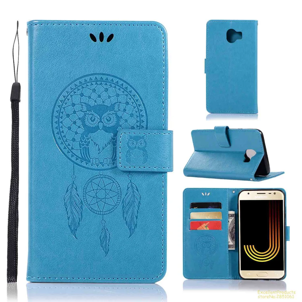 Винтаж Ретро Сова Pattern кожаный чехол кошелек с подставкой из искусственной кожи