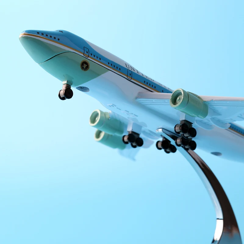 16 см 1:300 США авиалинии Боинг 747 200 Аэробус самолет модель Соединенных Штатов