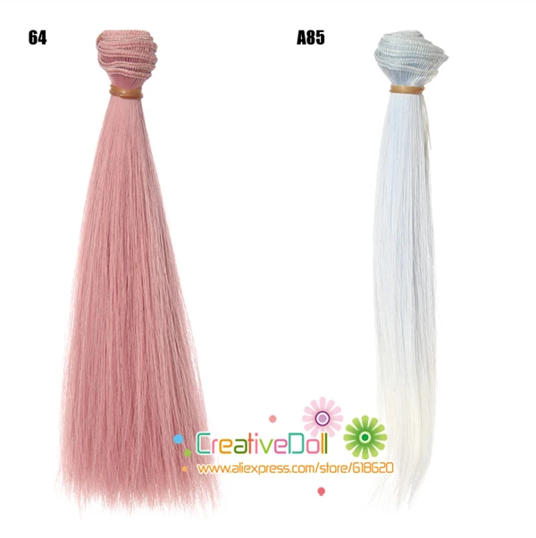 Кукла с прямыми волосами для шарнирной куклы 20 см|hair locks hair extensions|wigs large cap sizehair wigs