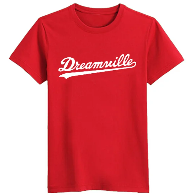 J.COLE же стиль футболка s короткий рукав Футболка Dreamville Мужская Хип Хоп бренд Jermaine с