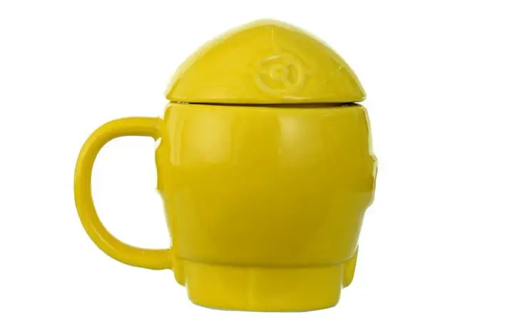 Звездные войны C3Po кофейные кружки керамические чашки и кружки с крышкой персональный знак посуда для напитков