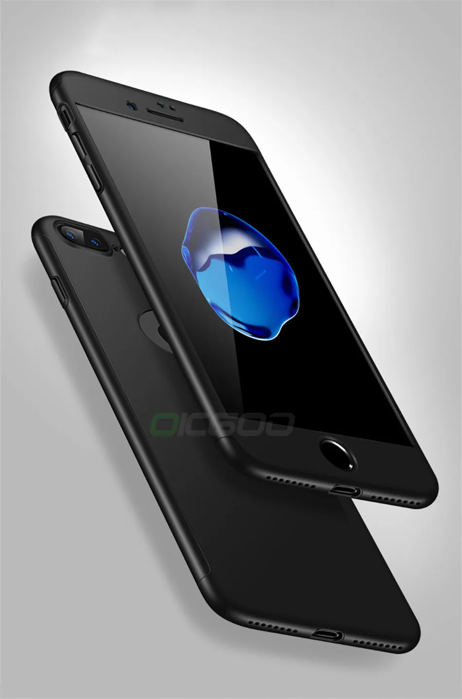 360 Полный чехол для телефона для iPhone X 8 6 6s 7 Plus 5 5S SE защитный чехол для iPhone 7 8 Plus X Xr Xs Max чехол стекло