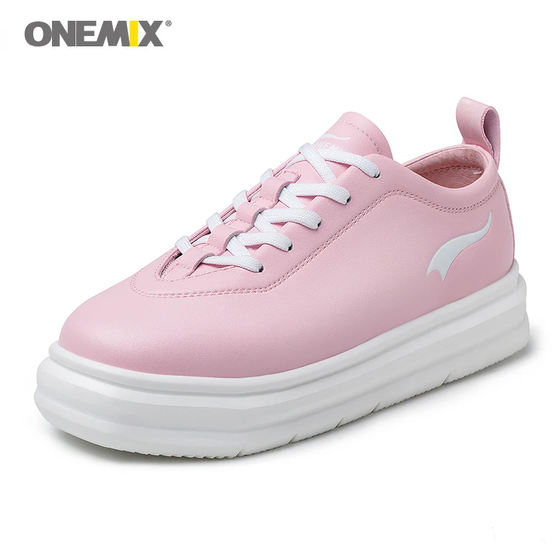 ONEMIXWomen skateboarding shoes light cool women sneakers soft leather design outdoor womenShoes walking size35-40 | Спорт и