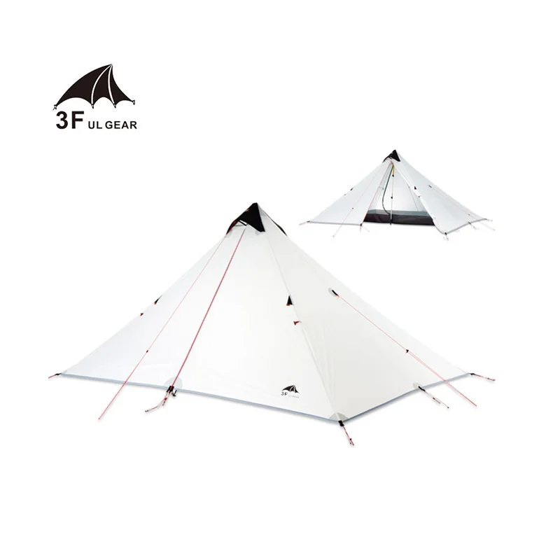 3F UL GEAR 1 5 Person Oudoor Ультралегкая палатка для кемпинга 3 сезонная профессиональная 15D