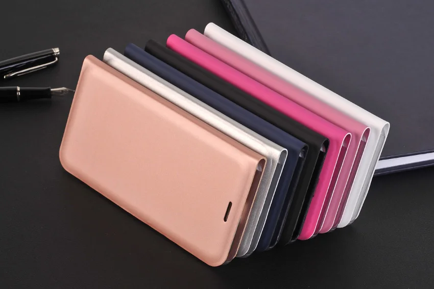 Кожаный чехол-бумажник с откидной крышкой для Apple айфон 8Plus 7Plus 7 8 плюс iPhone7 iPhone8 iPhone7Plus iPhone8plus i Phone чехол С карманом для пластиковых карт