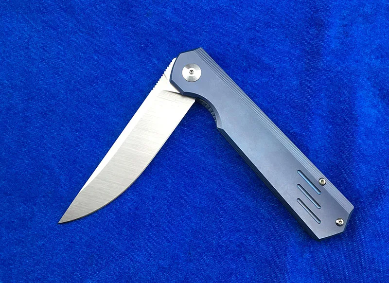 NIGHTHAWK H01 Флиппер складной нож titanium сплав обработки M390 лезвием Открытый Охота лагерь карманный нож, инструмент для повседневного использования