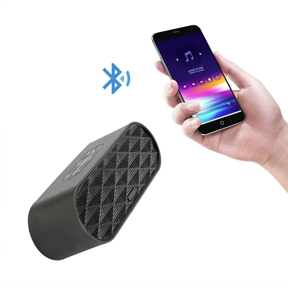 CHYI мини Беспроводной Bluetooth Динамик портативный динамик Бушующие бас с полный