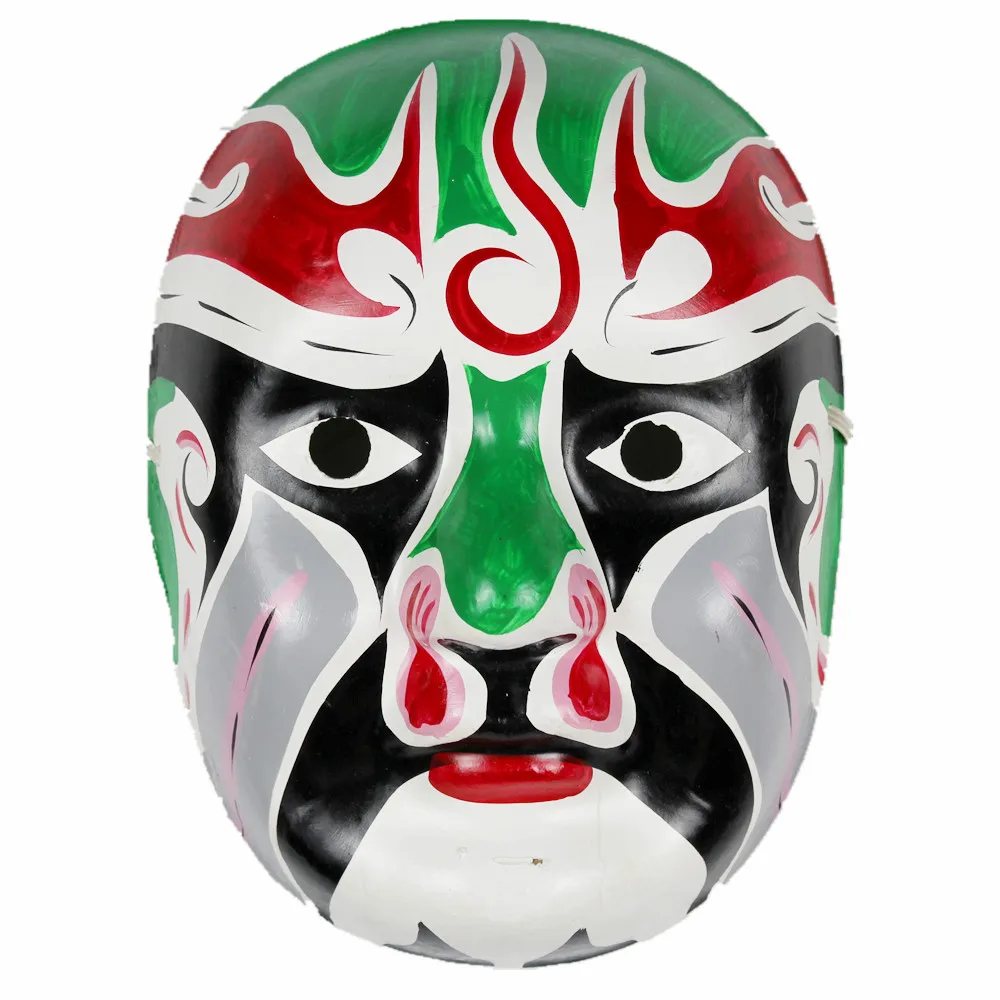Маска Пекинской оперы для взрослых и детей на Хеллоуин маска лица в стиле
