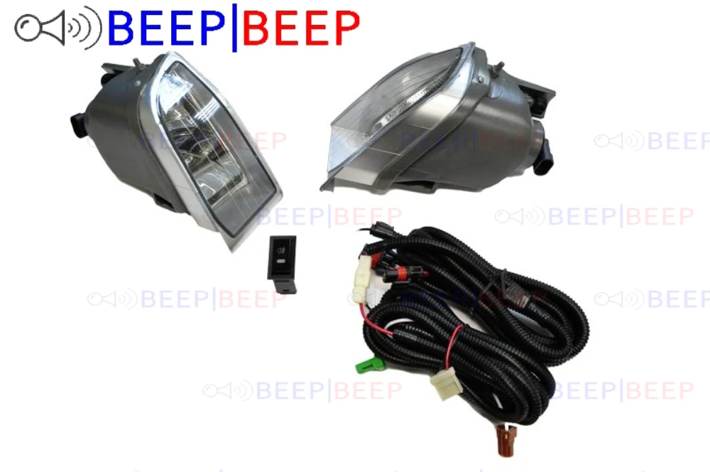 Для Toyota Land Cruiser Prado 120 2003-2009 Противотуманные фары противотуманная фара в сборе